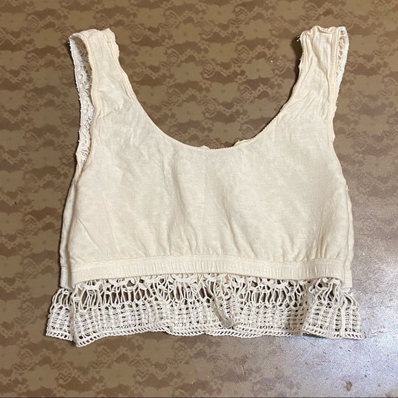 Phanuel Medium Cream Crop Top - Picture 4 of 8